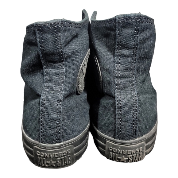 CONVERSE ALL STAR CHUCK TAYLOR CANVAS BLACK/BLACK MONO HI-TOP M3310 SB4 - Picture 4 of 9
